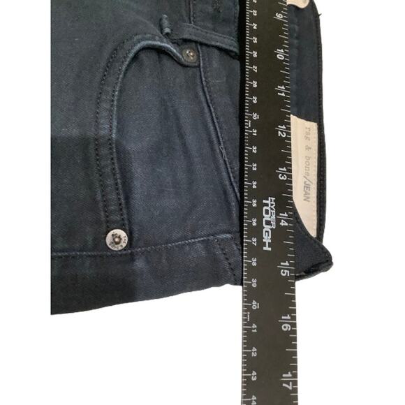 Rag & Bone Dr. Dre Aged Black Jeans, Size 27 - Streetwear, Designer, Minimalist - Picture 8 of 9